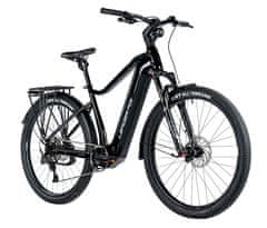 Leader Fox E-BIKE 28" BEND GENT CROSS 17,5"-1, BLACK SHINY (M510)