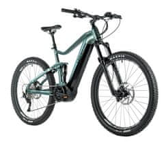 Leader Fox ARRAN E-Bike Sa Potpunom Suspenzijom 29", Zeleni, Panasonic, 21,5" Rame, 2023 Model