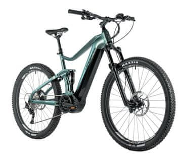 Leader Fox ARRAN E-Bike Sa Potpunom Suspenzijom 29", Zeleni, Panasonic, 21,5" Rame, 2023 Model