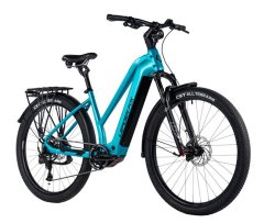 Leader Fox Električni Bicikl BEND Lady Cross 28", Plavi, AL Rame, BAFANG M510 Motor