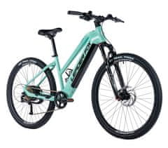 Leader Fox E-Bicikl ARIMO Lady 29" 16,5" Zelena, Zadnji Motor, Baterija 720Wh