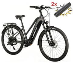 Leader Fox E-BIKE 28" BARNET LADY 18"-1, GREY MATT (M510)