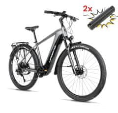 Leader Fox E-BIKE 28" BARNET GENT 20,5"-1, SILVER MATT (M510)