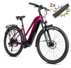 Leader Fox E-BIKE 28" BARNET LADY 16,5"-3, VIOLET SHINY (M510)