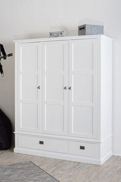 Fort Garderobni ormar BROAD SA TIHIM ZATVARANJEM - BIJELA