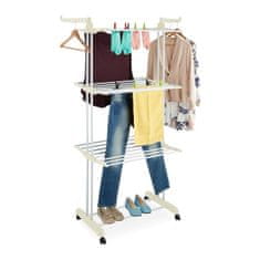 Northix Baršunasti puf s prostorom za pohranu, tamnoplava navlaka, zlatni okvir