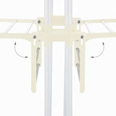 Northix Baršunasti puf s prostorom za pohranu, tamnoplava navlaka, zlatni okvir