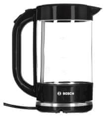 BOS Bosch TWK70B03 električni kuhalo za vodu 1.7 L 2400 W, crno/prozirno