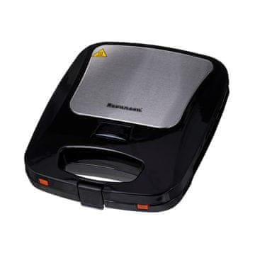 slomart Ravanson toster OP-7050, 1200 W, srebrni/crni