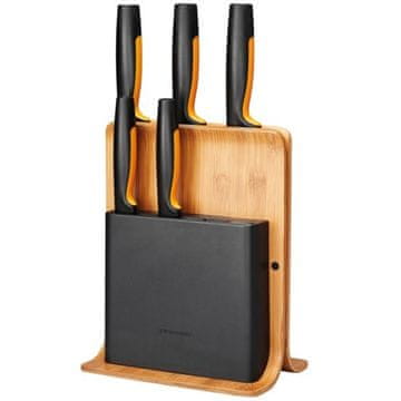 Fiskars Fiskars 1057552 blok za nože bambus, plastika, nehrđajući čelik drvo
