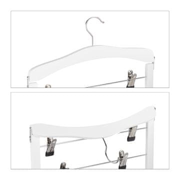 Northix Set od 2 vješalice za odjeću – pomične i svestrane