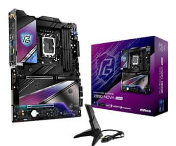 Asr ASRock Phantom Gaming Z890 Nova WiFi matična ploča, Intel Z890, LGA 1851, ATX