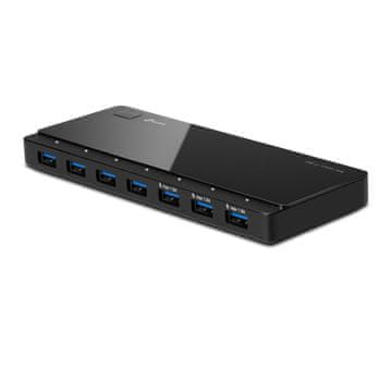 TP-Link UH700 USB 3.2 Gen 1 (3.1 Gen 1) Micro-B Hub, 5000 Mbit/s, Crna