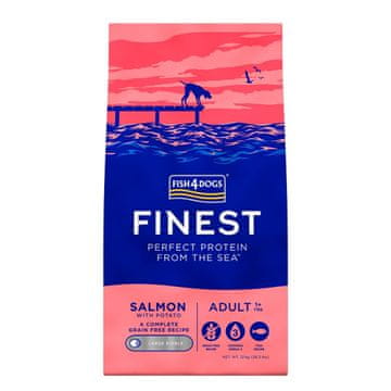 Fish4Dogs Fish4Dogs Finest Salmon Large breeds hrana za pse 12kg