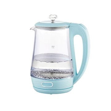 MAESTRO Maestro MR-052-BLUE stakleno električno kuhalo, plavo, 1.7 L, 2200 W