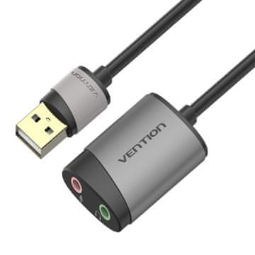 Vention Vention USB vanjska zvučna kartica, 0.15M, siva