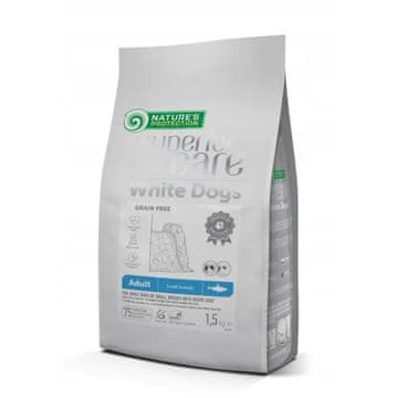 NATURE'S PROTECTION Superior Care bijeli psi Mali - Haringa - 1,5kg
