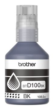 BROTHER Brother BTD100BK originalno punjenje tinte, crna, 108 ml