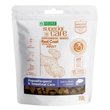 NATURE'S PROTECTION Superior Care losos - poslastica za pse - 150g