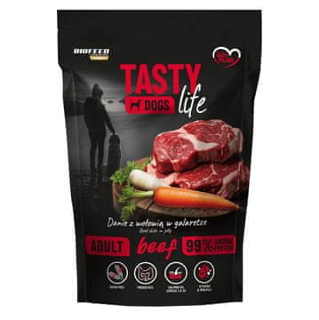 BIOFEED BIOFEED Tasty Dogs Life Govedina - mokra hrana za pse - 500g