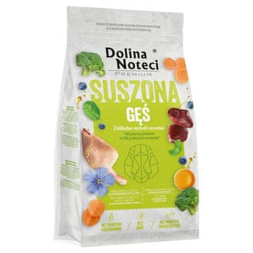 dnt DOLINA NOTECI Premium Sušena Guska hrana za pse - 9kg