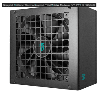 DEEPCOOL Modularno napajanje Gamer Storm, 850 W, ATX 3.1, 12 V - 2x6 konektor (R-PN850M-FC0B-JGEU)