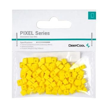 DEEPCOOL DeepCool PIXEL Gumice za kućište - Yellow, 100 komada