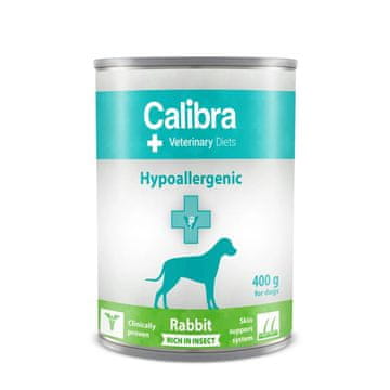 slomart CALIBRA VD Hypoallergenic Rabbit&Insect mokra hrana za pse - 400g