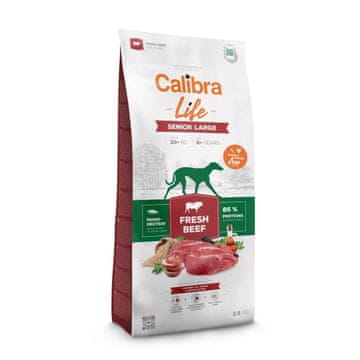 Calibra CALIBRA Life Senior Large Fresh Beef suha hrana za pse, 12kg