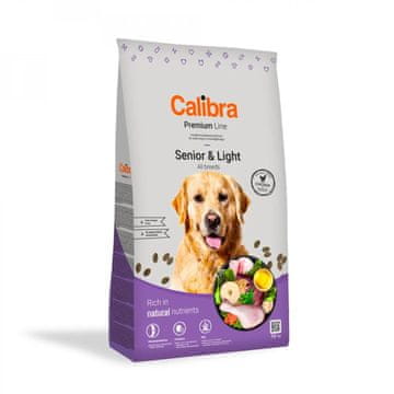 Calibra CALIBRA Premium Line Senior & Light Chicken - suha hrana za pse - 12kg