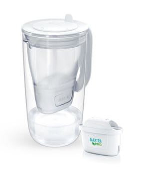 Brita Brita Glass+1 Maxtra Pro filter vrč 2.5L, pješčana/transparentna