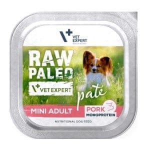 VetExpert VETEXPERT Raw Paleo Pâte Mini Adult Svinjetina - mokra hrana za pse - 150g