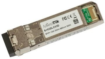 Mikrotik MKR S+85DLC03D mrežni primopredajnik, vlakna, 10000 Mbit/s, SFP+