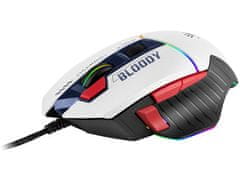 A4Tech A4Tech Bloody W95Max Gaming miš, USB, bijela/crna