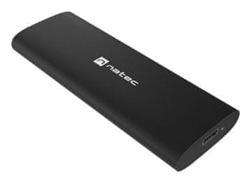 NAT NATEC NKZ-2286 SSD kućište, M.2, aluminij/plastika, crno, USB