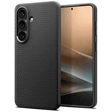 Spigen Liquid Air silikonska maskica za Samsung Galaxy S26 5G crna