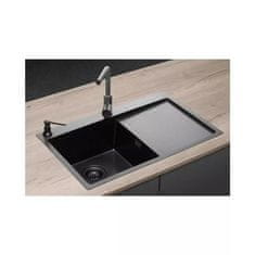 Concept Sudoper od nehrđajućeg čelika s ocijedačem NANO coat TITANIA left DNN1045dsl