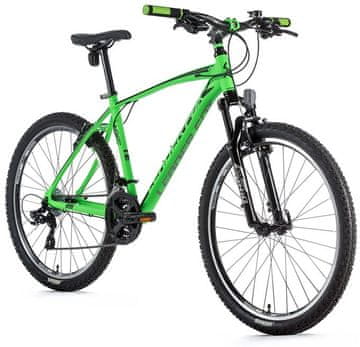 Leader Fox Leader Fox MXC dječji brdski bicikl 26" (okvir 14"), neon zeleni/aluminij