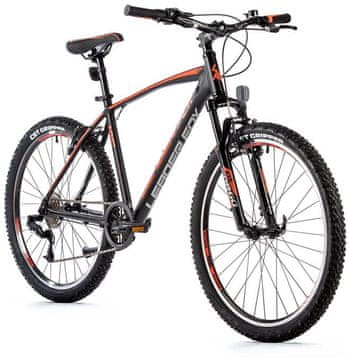 Leader Fox Leader Fox MXC 26" dječji MTB bicikl 14", aluminijski okvir, crno-narančasti