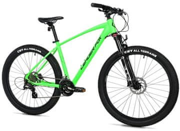 Leader Fox Brdski bicikl EVOLUTION 27,5" 18" Shimano, disk kočnice, neon zelena