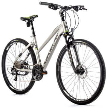 Leader Fox TOSCANA LADY Kros Bicikl 28" Aluminij, Srebrni Mat
