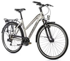 Leader Fox Žensko Trekking Bicikl Leader Fox FERRARA 28" Aluminij, LED, 8 Brzina, Srebrna