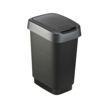 Rotho ROTHO Twist Silver - kanta za smeće 50l