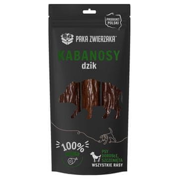Paka Zwierzaka PAKA ZWIERZAKA Kobasice od divljači PZW, 80 g - Hipoalergena poslastica za štence