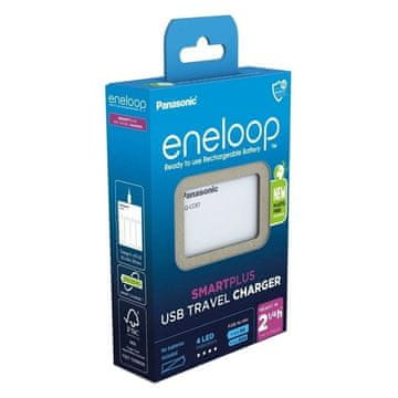 slomart Panasonic Eneloop Smartplus BQ-CC87 USB punjač za baterije