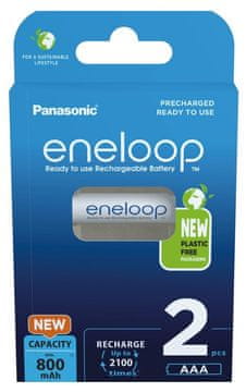 slomart PANASONIC ENELOOP AAA 800 mAh punjive baterije (2 kom)