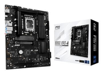 Asr Matična ploča Asrock B860 Pro-A Intel B860 LGA 1851 ATX