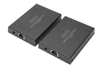 Digitus Digitus DA-70148 HDMI KVM IP Extender Set, 1920x1200, 150m