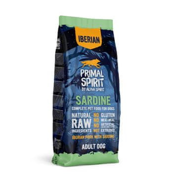 Primal PRIMAL SPIRIT Iberian Sardine – poluvlažna hrana za pse – 12 kg