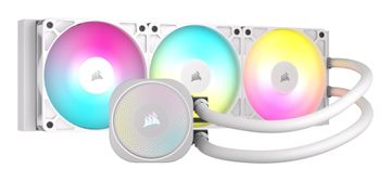slomart Corsair NAUTILUS 360 RS ARGB tekućinsko hlađenje procesora, bijelo